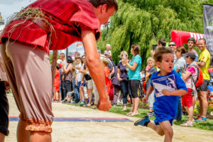 Arrivée course enfants